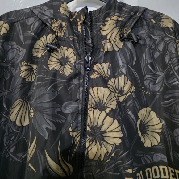 Golden State Warriors Hooded Windbreaker From Adapt -Gold Blooded Size Large - Picture 4 of 8